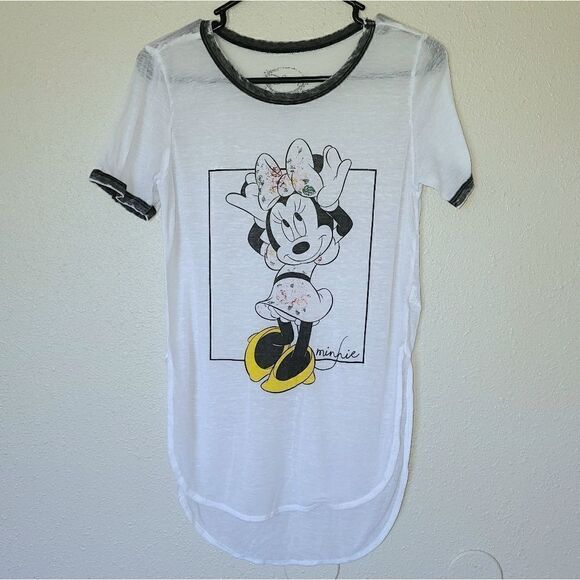 Disney | Minnie Mouse Heathered Tee - Picture 1 of 4